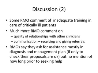 Medical decision making in critical illness | PPT