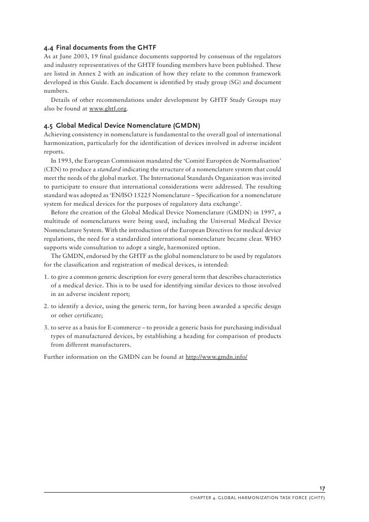 Medical Device Regulations Global Overview And Guiding Principles