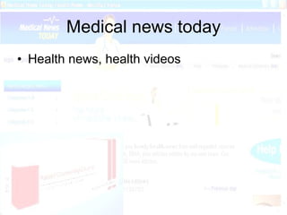 Medical news today ,[object Object]