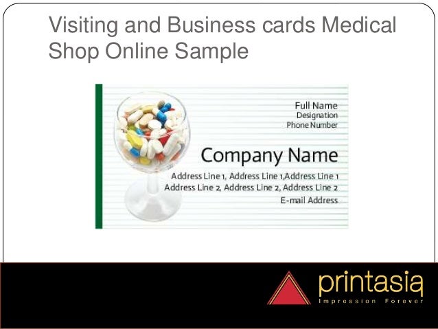 medical shop visiting card samples online printasia visiting cards sample