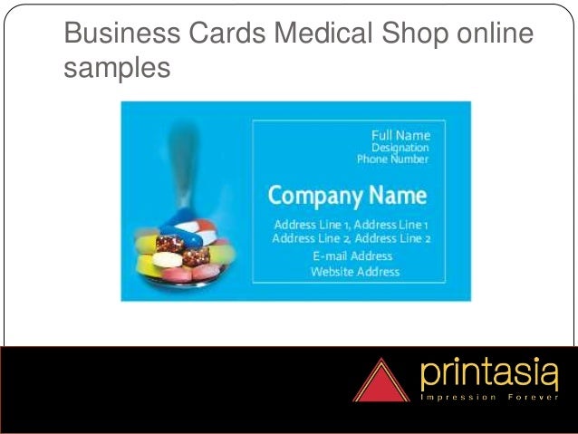 medical shop visiting card samples online printasia visiting cards samples