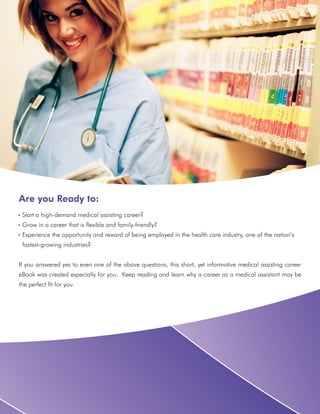 Medical Assistant Training | PPTX | Resume Writing and Advice | Job Search