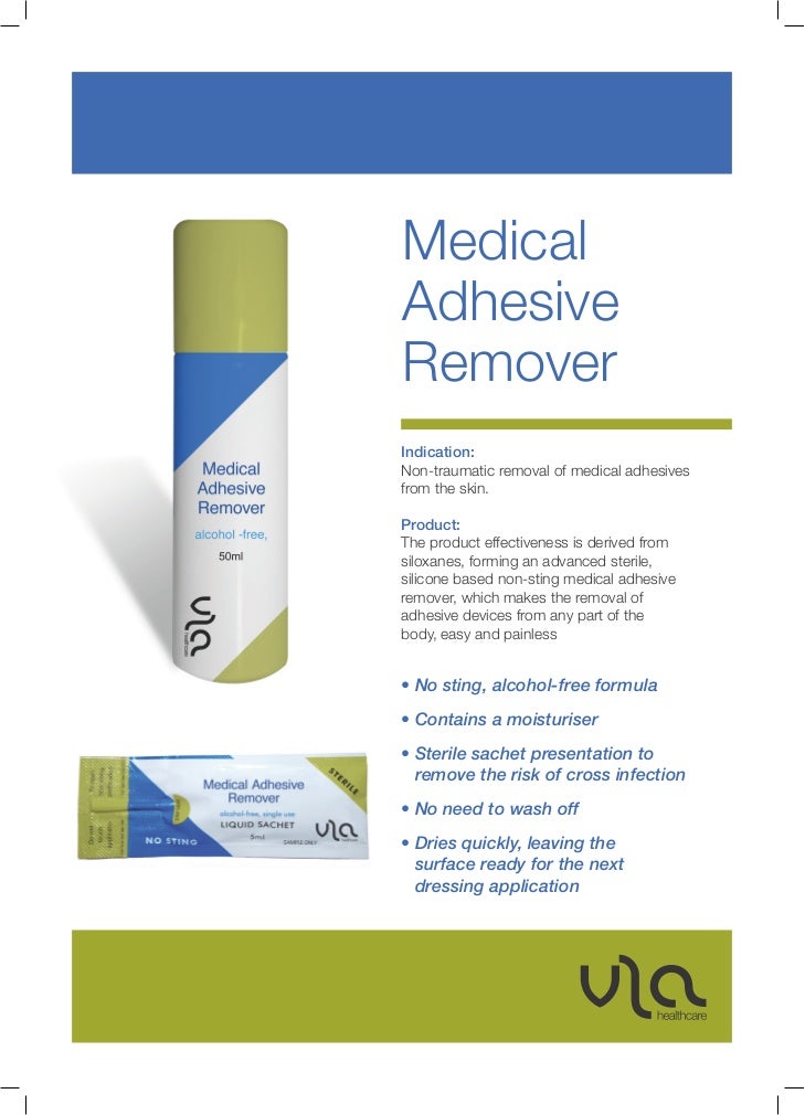 Medical Adhesive Remover Medical Adhesive Remover