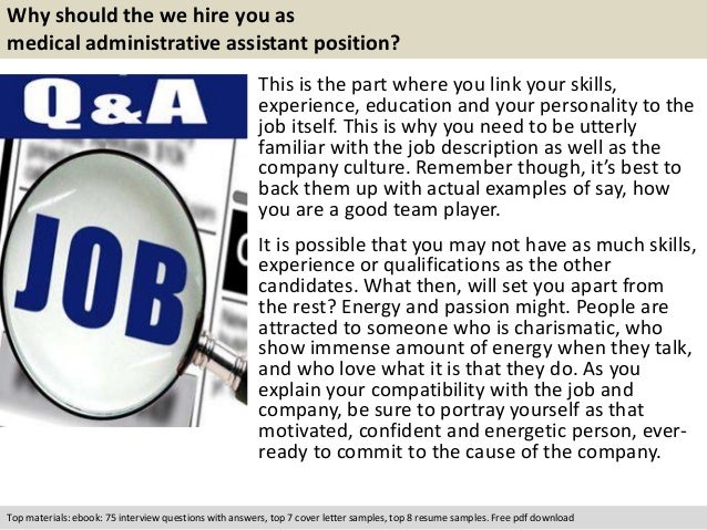 executive assistant interview answers