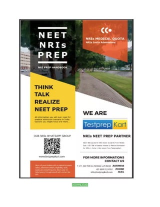 Neet Guide.pdf Medical Admission (NEET) under NRI Quota Complete Guide.pdf