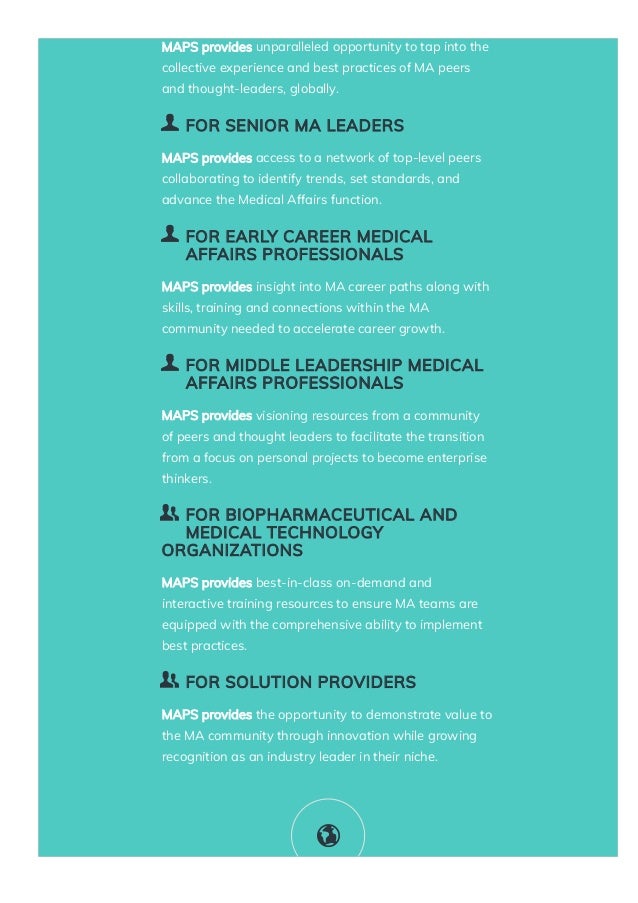 MAPS Mission & MAPS Vision Medical Affairs Professional Society