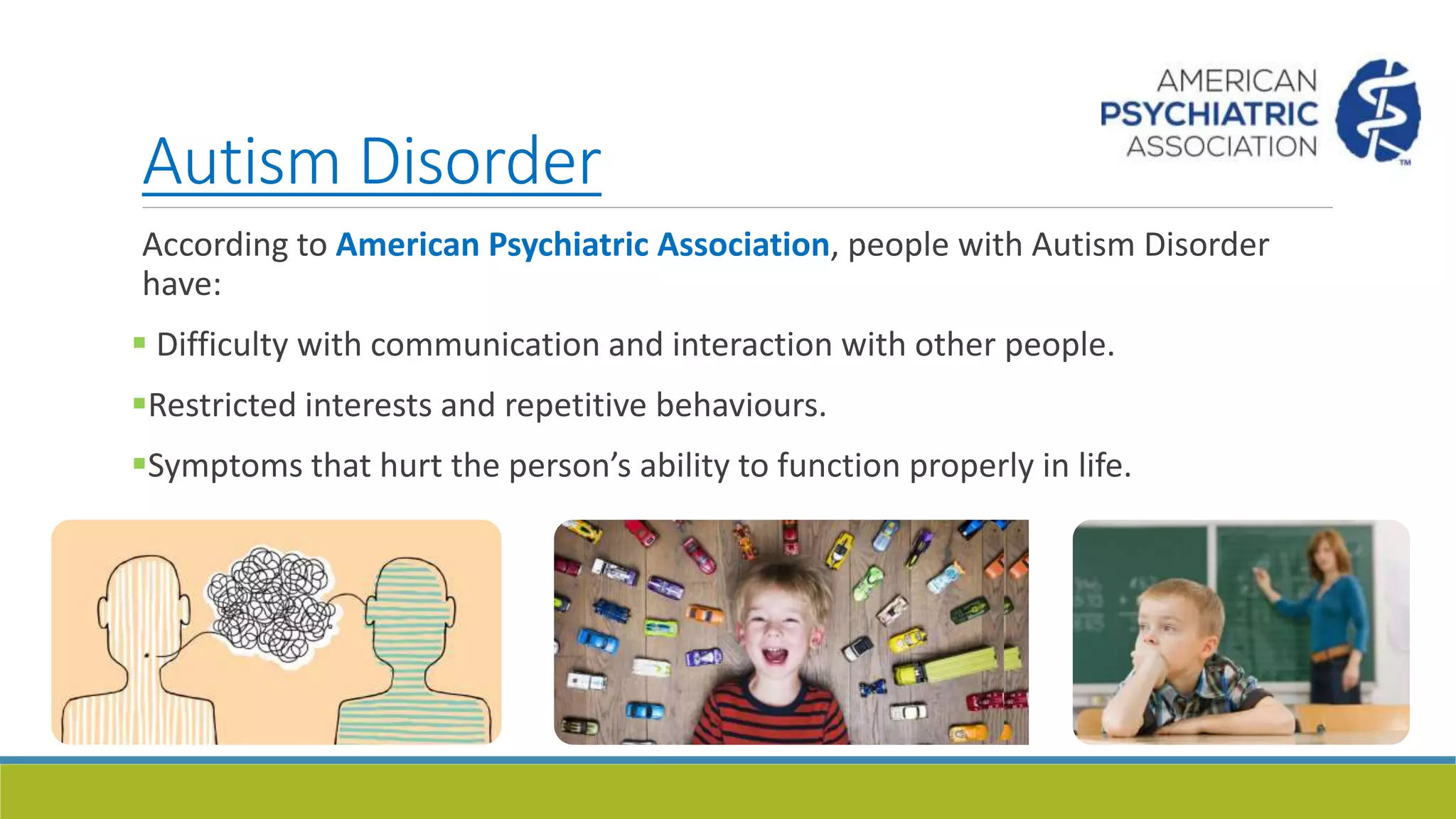 Medical ,dental manifestations and management of autism spectrum ...