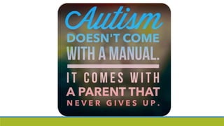 Medical ,dental manifestations and management of autism spectrum ...