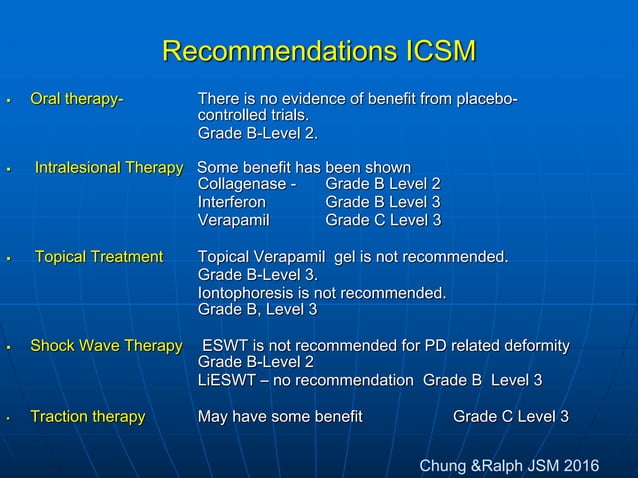 Medical and Non-surgical Treatment of Peyronie's Disease | PDF