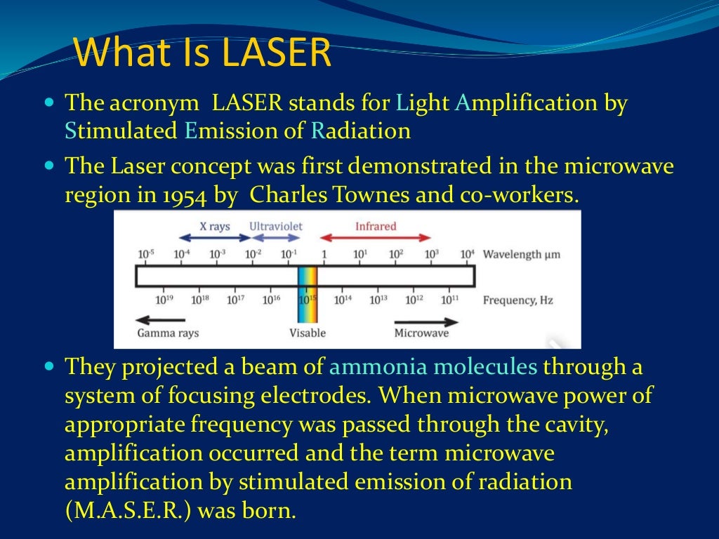 Medical applications of laser 1