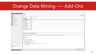 Orange Data Mining 軟體系統簡介及生醫應用支援 | PDF