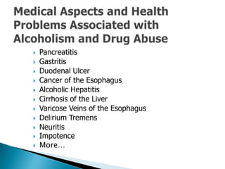 Medical aspects of addiction and co occurring disorders | PPTX