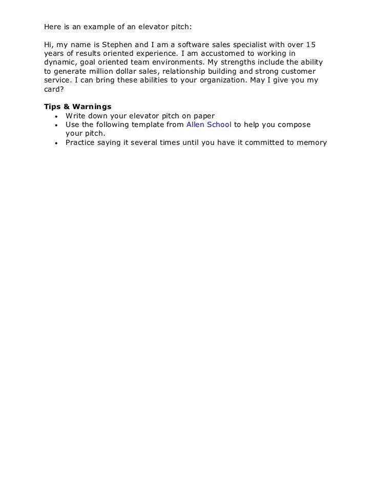 ace your medical assistant interview prepare an elevator pitch all elevator speech examples for job seekers