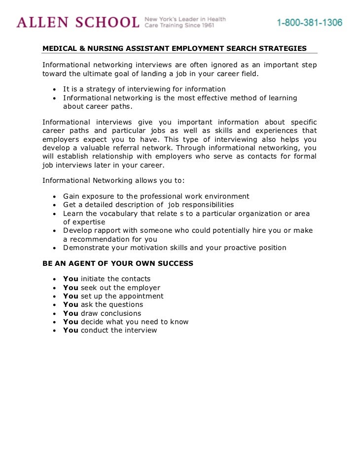what is the goal of an informational interview