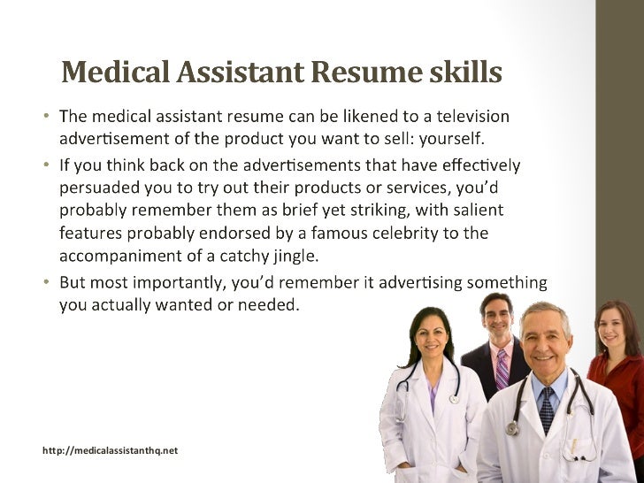 medical assistant skills for resume