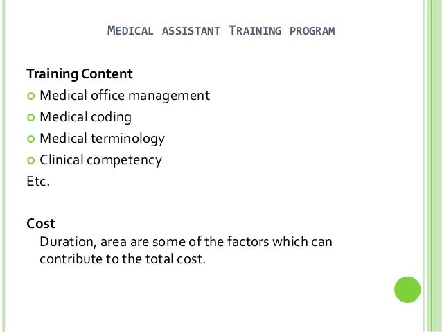 Cost Of Medical Assistant Training Program cost-of-medical-assistant-training-program