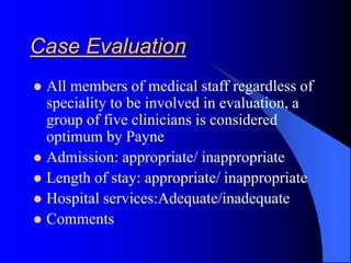 Hospital management topic MEDICAL AUDIT.PPT