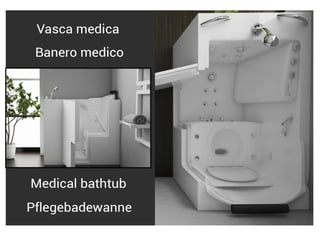 Medical bathtub sana care