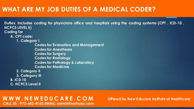 job description for medical billing