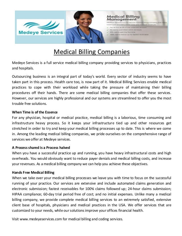 Medical Billing Companies