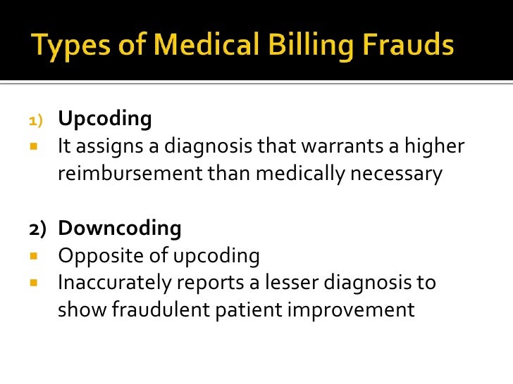 Medical Billing Fraud