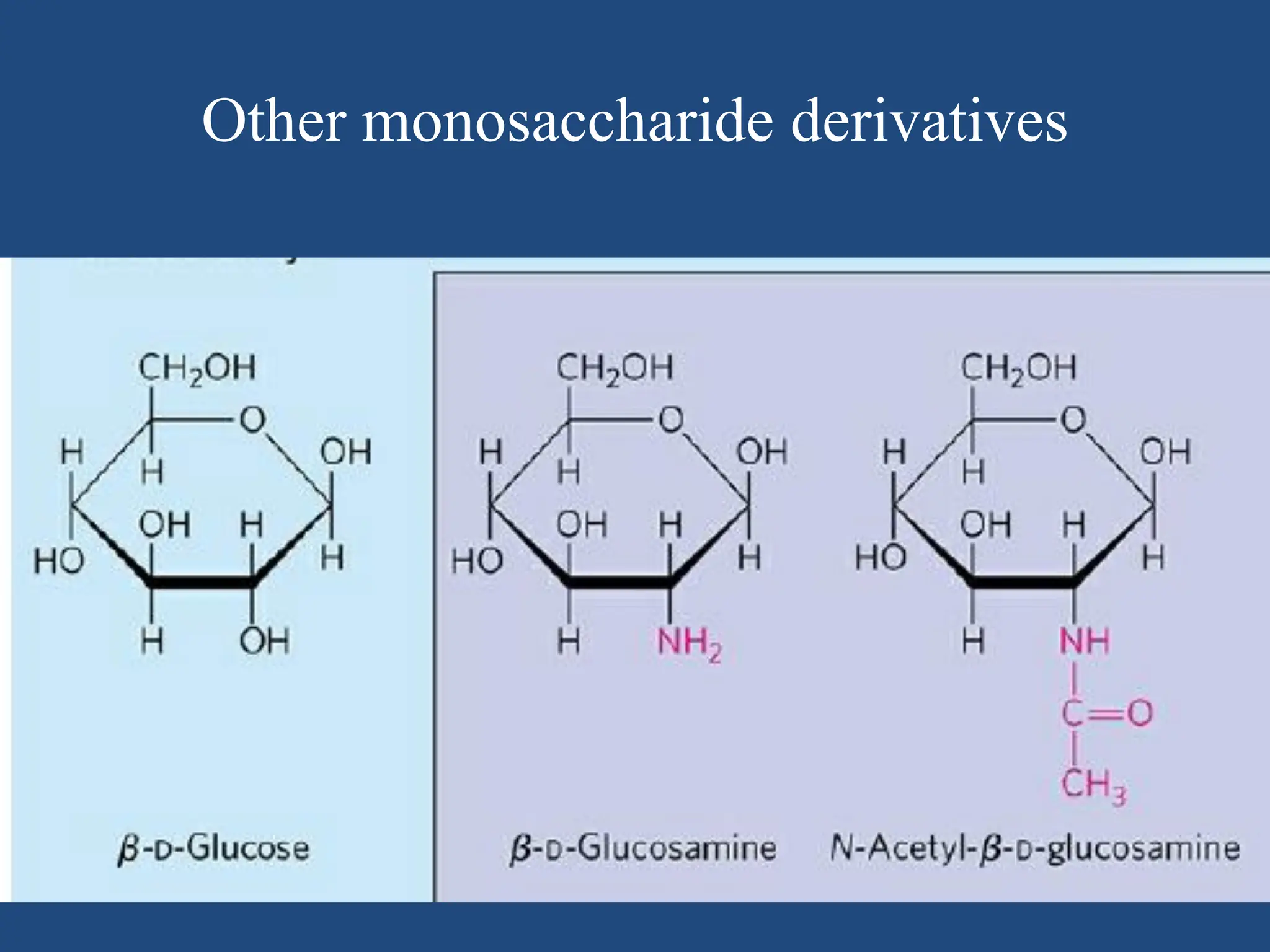 Other monosaccharide derivatives
 