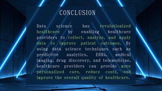 APPLICATION OF DATA SCIENCE IN HEALTHCARE | PDF