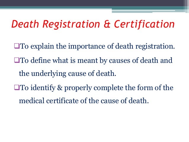 what is medical certificate