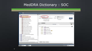 MedDRA Dictionary : SOC
24
 