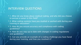 Medical coding 14-07-2024.pptx on medical | PPTX