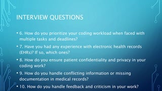 Medical coding 14-07-2024.pptx on medical | PPTX