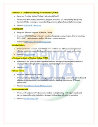 Medical Coding Overview Pdf Medical Coding Complete Information. pdf | PDF