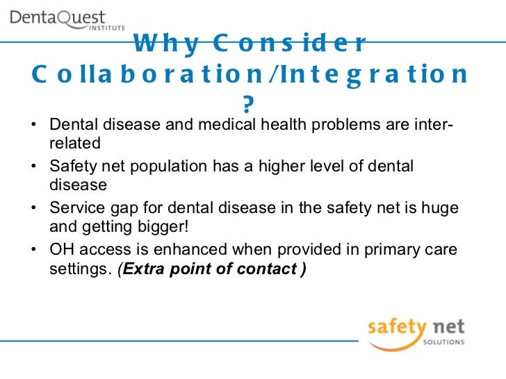 When Two One An Effective Model for Medical Dental Integrati…