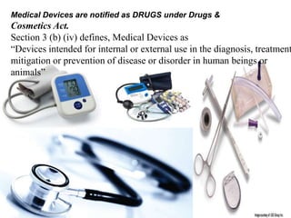 Medical device regulations in india