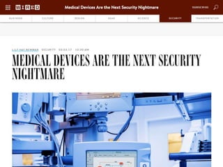 Common Vulnerabilities
 