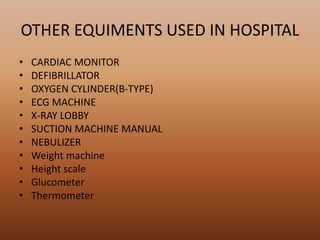 Medical Devices used in hospital ppt.pptx