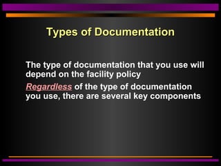 Medical documentation | PPT