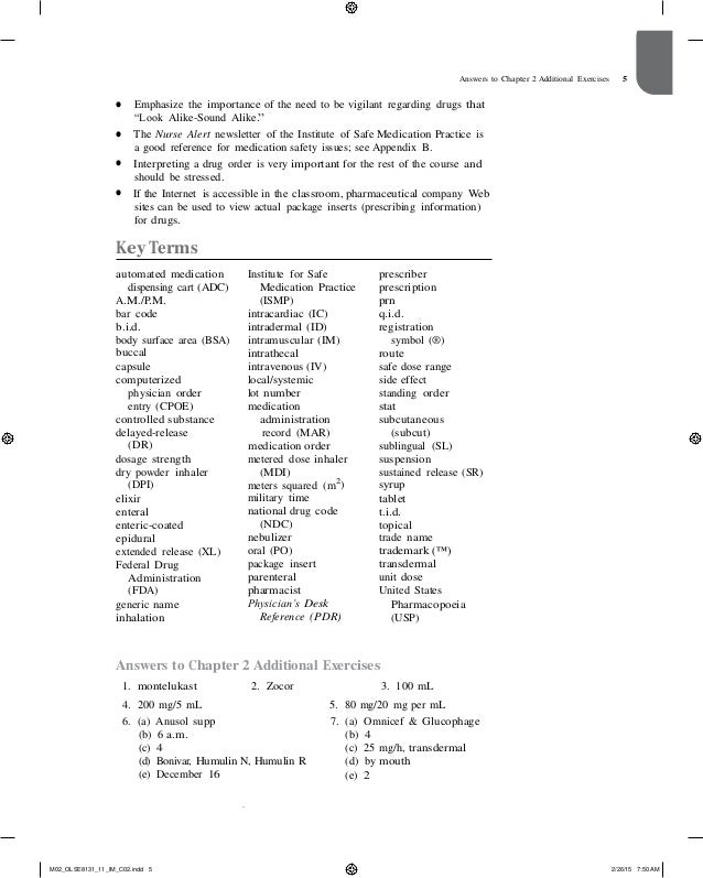 Medical Dosage Calculations 11th Edition Emeritus Solutions Manual