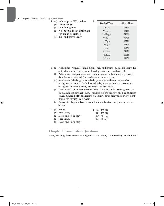 Medical dosage calculations 11th edition emeritus solutions manual