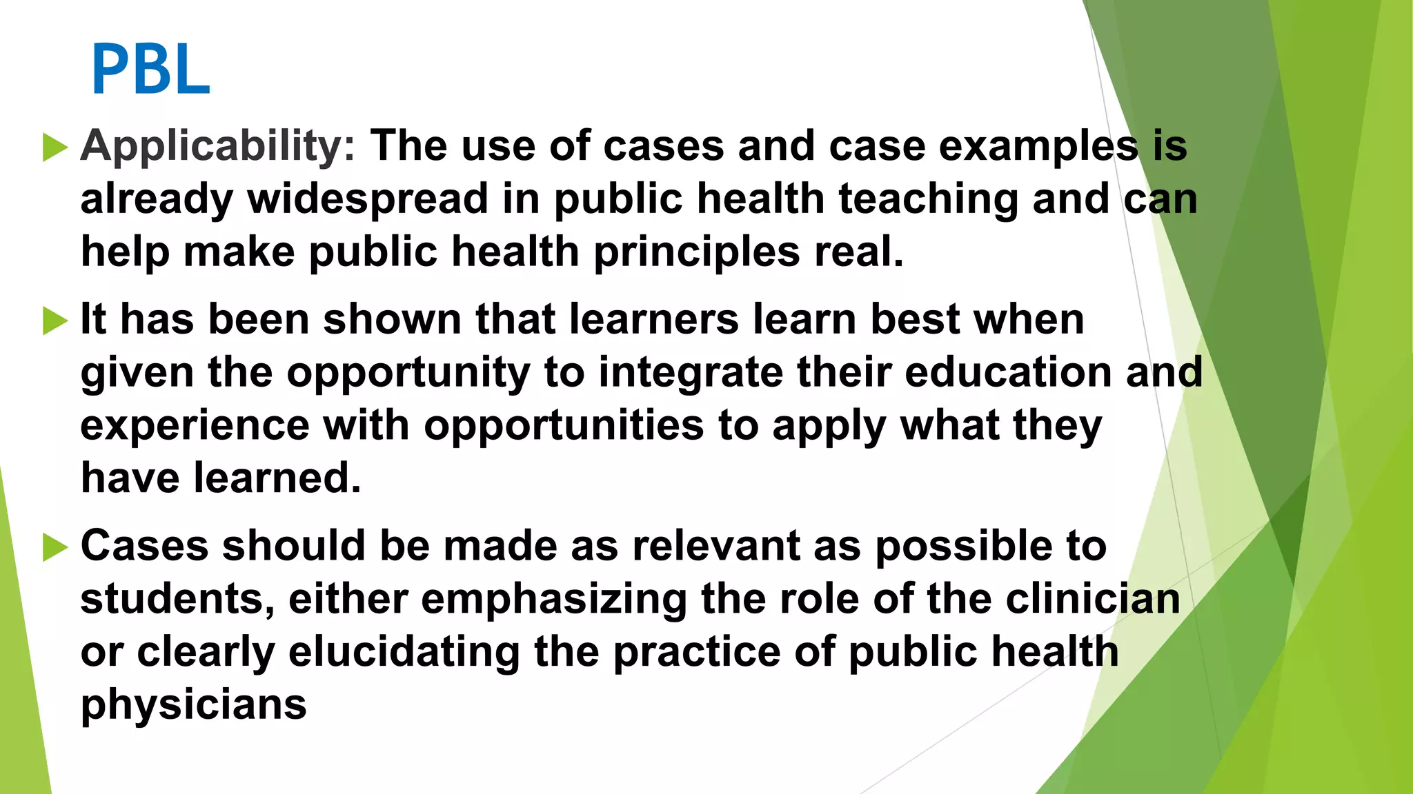 MEDICAL EDUCATION: TEACHING & LEARNING METHODS | PPTX
