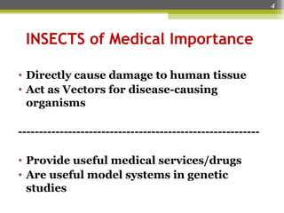 Medical Insecta Medical Entomology , Insects of Medical importance.ppt