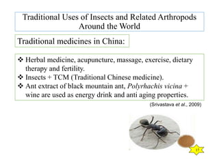 Used Insects Medical Entomology - The role of insects in human medicine | PPTX