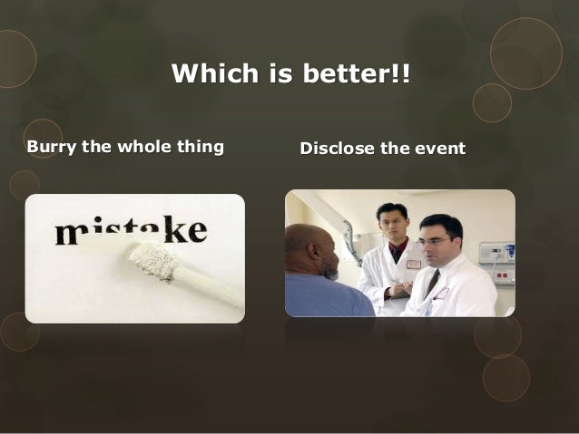 Case studies medical errors