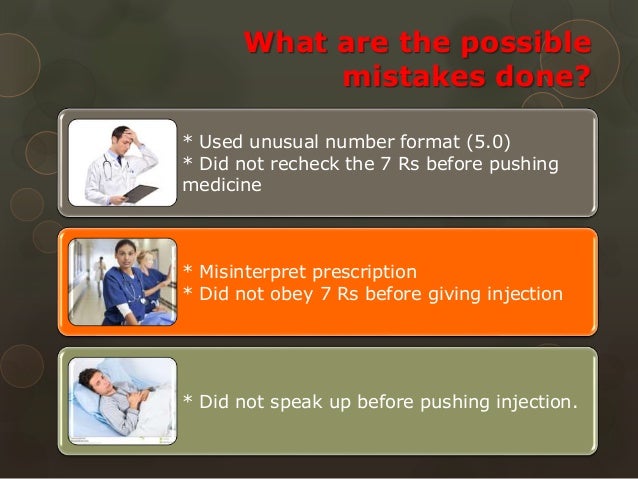 Case studies medical errors