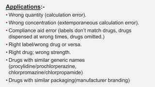 Medical errors by suhail syed | PPTX
