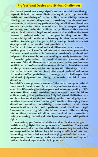 Medical Ethics and Healthcare Law: Exploring Patient Rights and ...