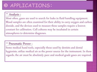 Medical gases | PPTX