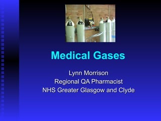 Medical Gases | Vocational Training | Stage 2 Pharmacists