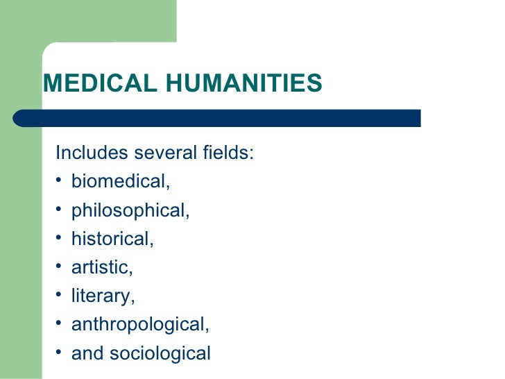 Medical Humanities
