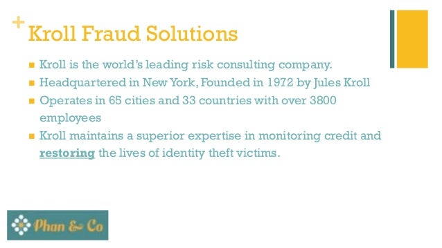 How does Kroll protect individuals against identity theft?